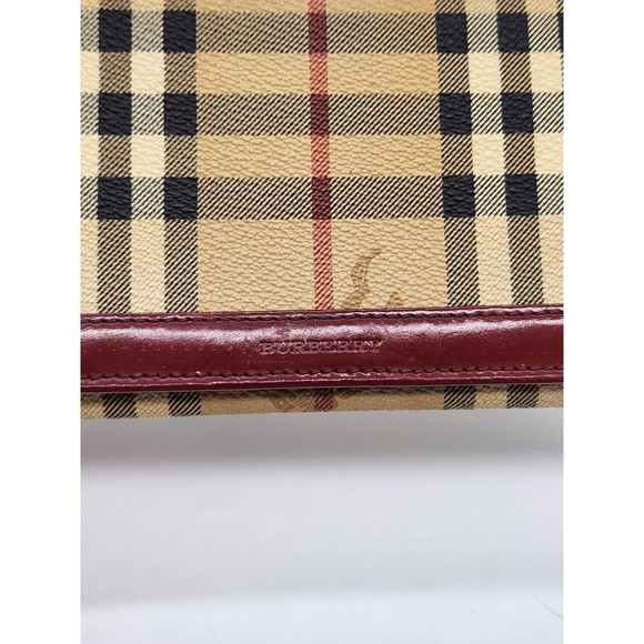 BURBERRY RED LONG WALLET 201BURXCH - Picture 4 of 12